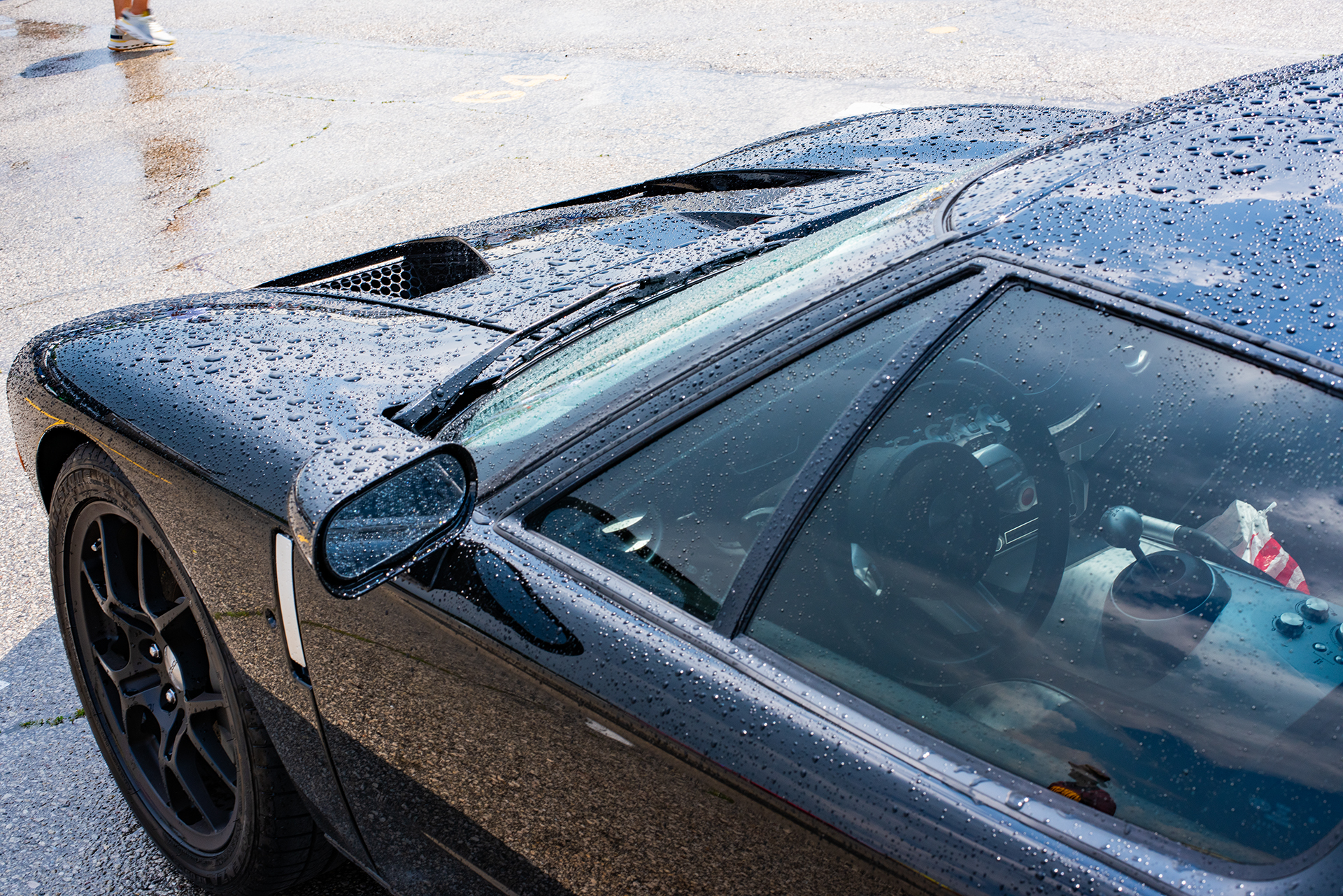 Post rain Ford GT